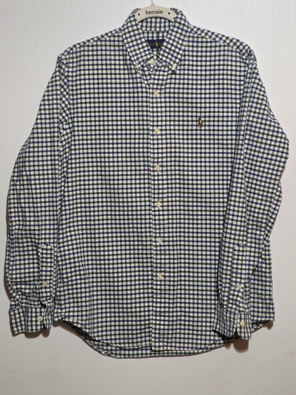 Ralph Lauren Size S Multi Plaid Long Sleeve Button Down Shirt Preppy Classic
